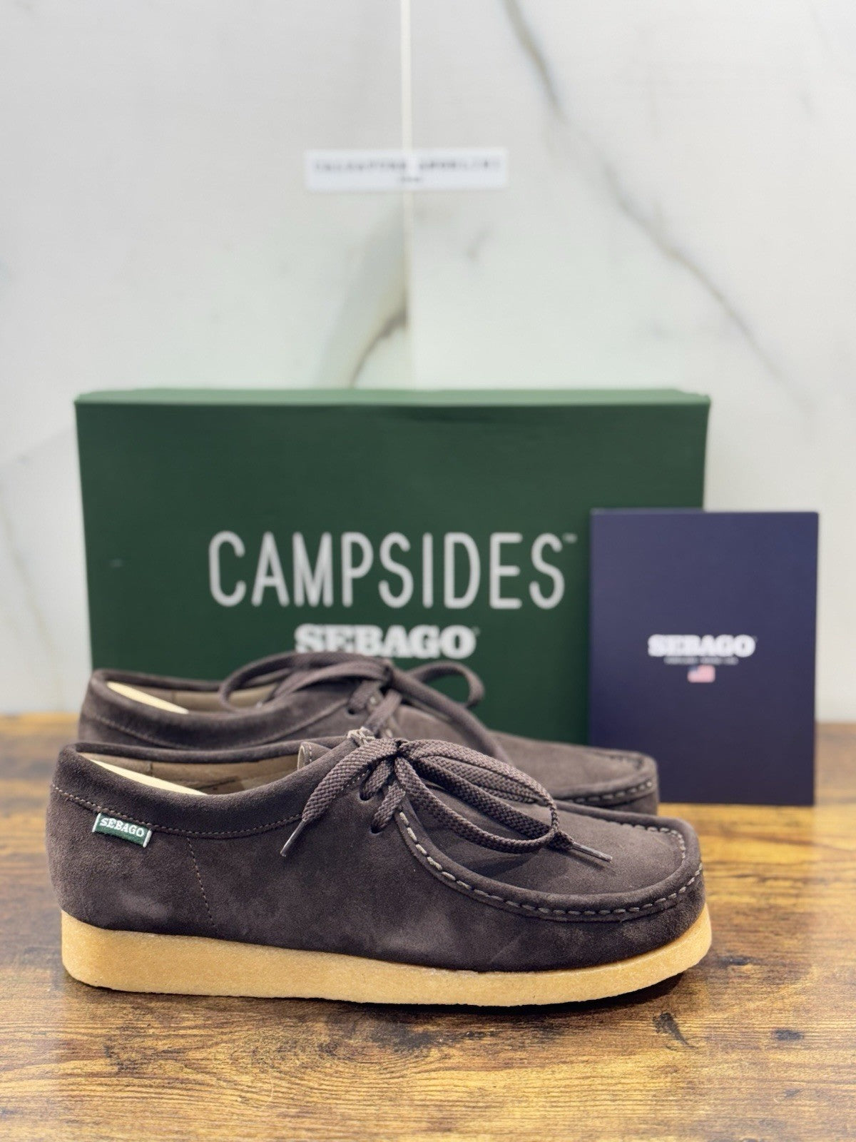 Sebago Koala  Pelle Suede Brown Scarpa Uomo Icon Sebago 41.5