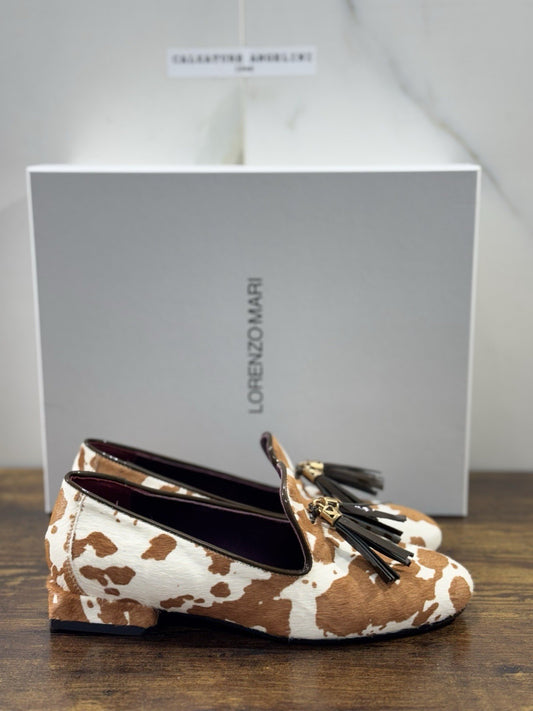 Lorenzo Mari Mocassino Donna Calla  Cavallino Mucca 36