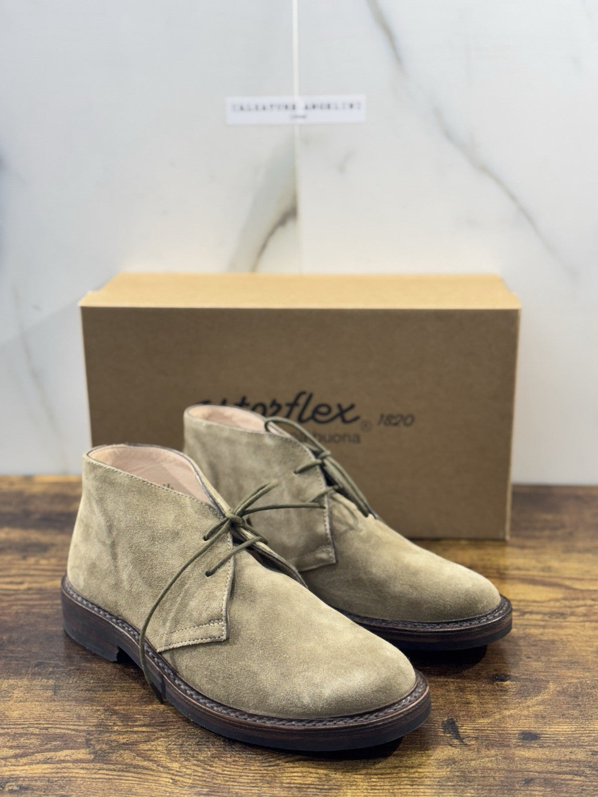 Astorflex Polacchino Uomo Greenflex  Suede Militare  Casual Boot Uomo 40