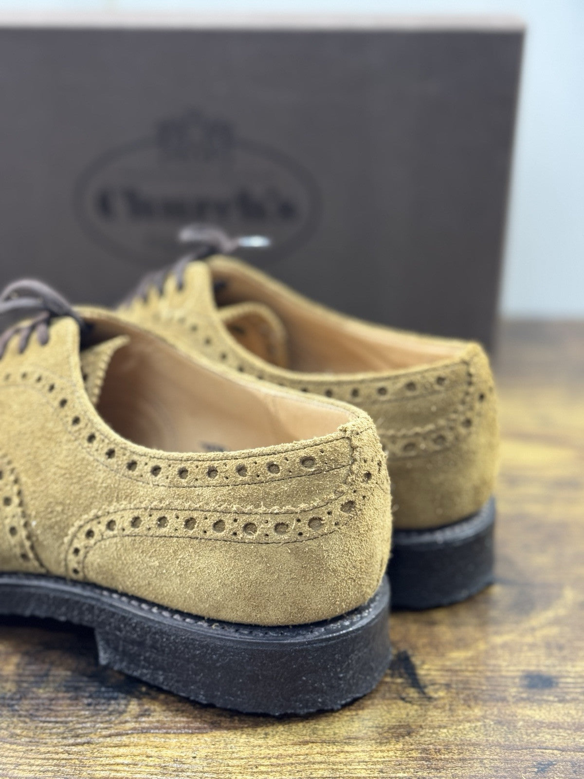 Church’s Fairfield Brogue Uomo Suede Maracca Icon Church’s Men Shoes 41