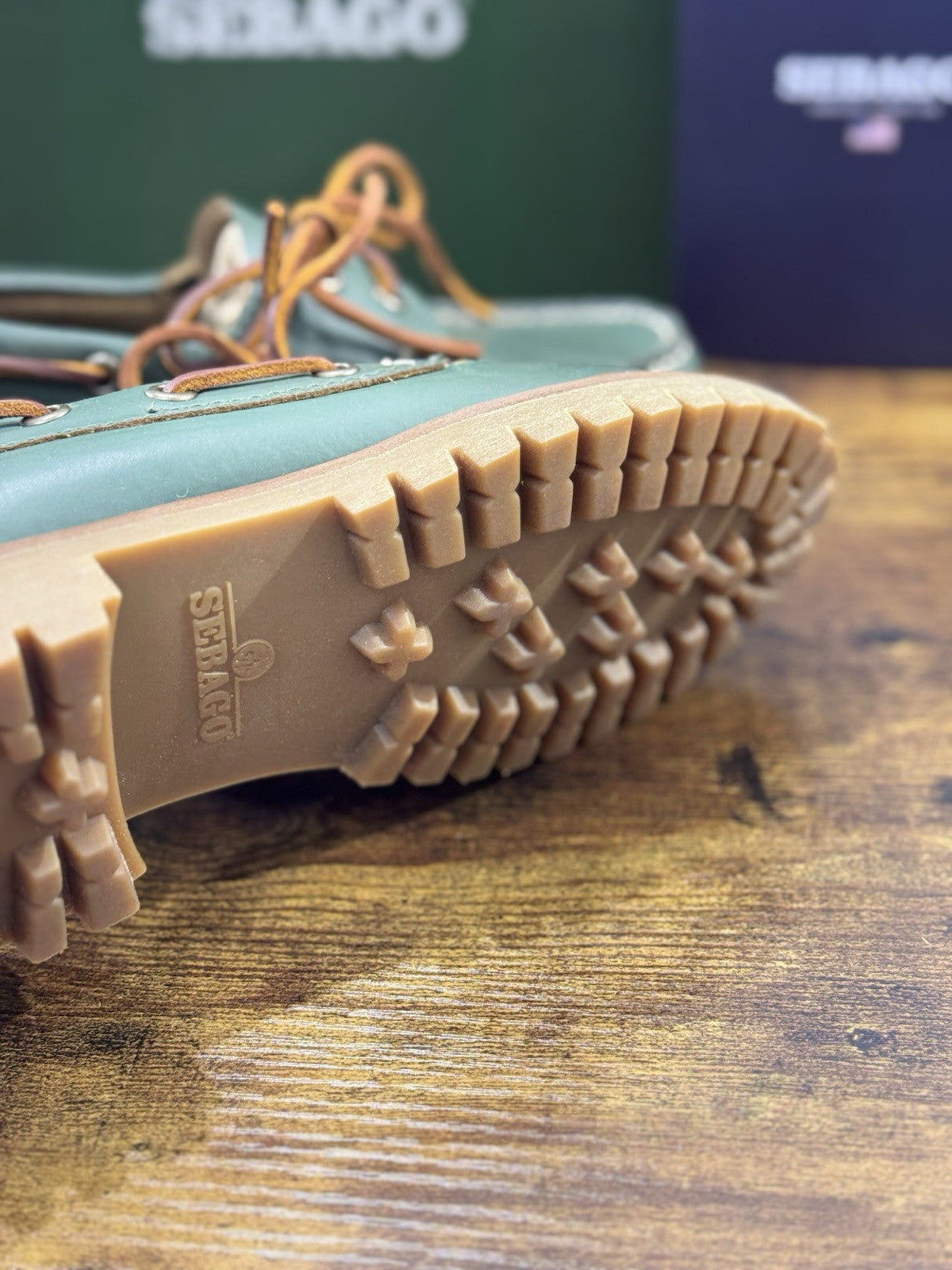 Sebago Mocassino Donna Ranger Pelle Verde Icon Woman Sebago Shoe 38.5