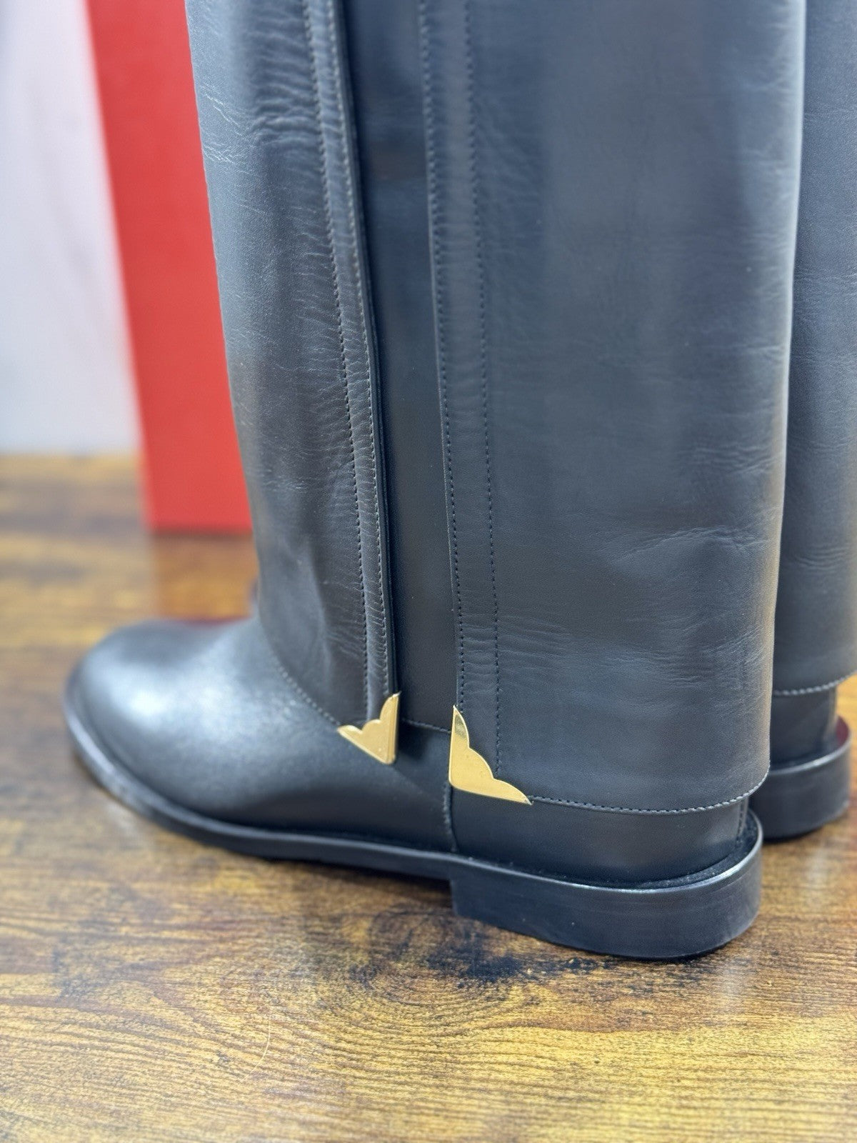 WO Milano Stivale  donna Pelle Nero     casual boot tacco luxury 36