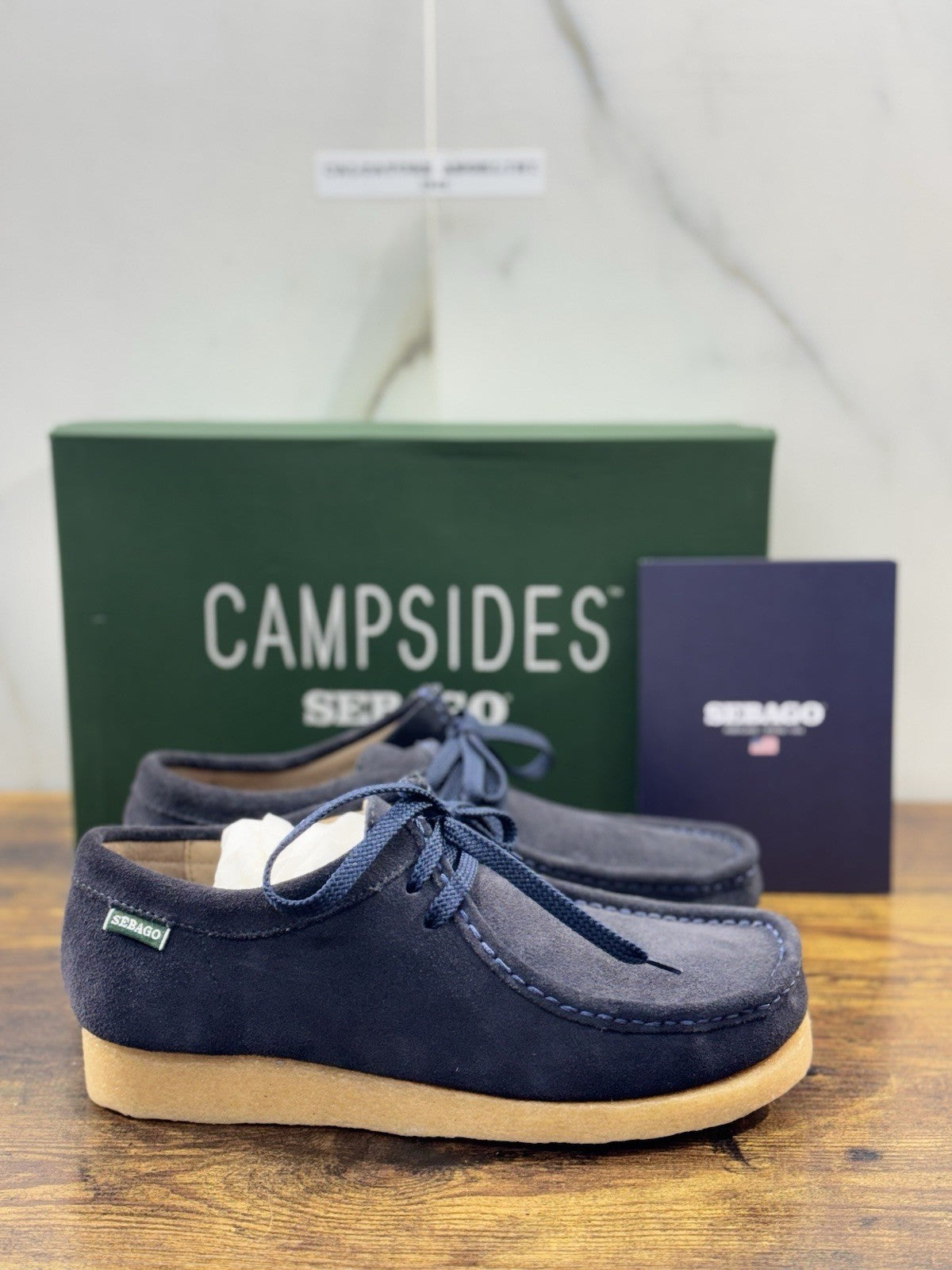 Sebago Koala  Pelle Suede Blu   Scarpa Uomo Icon Sebago 41.5