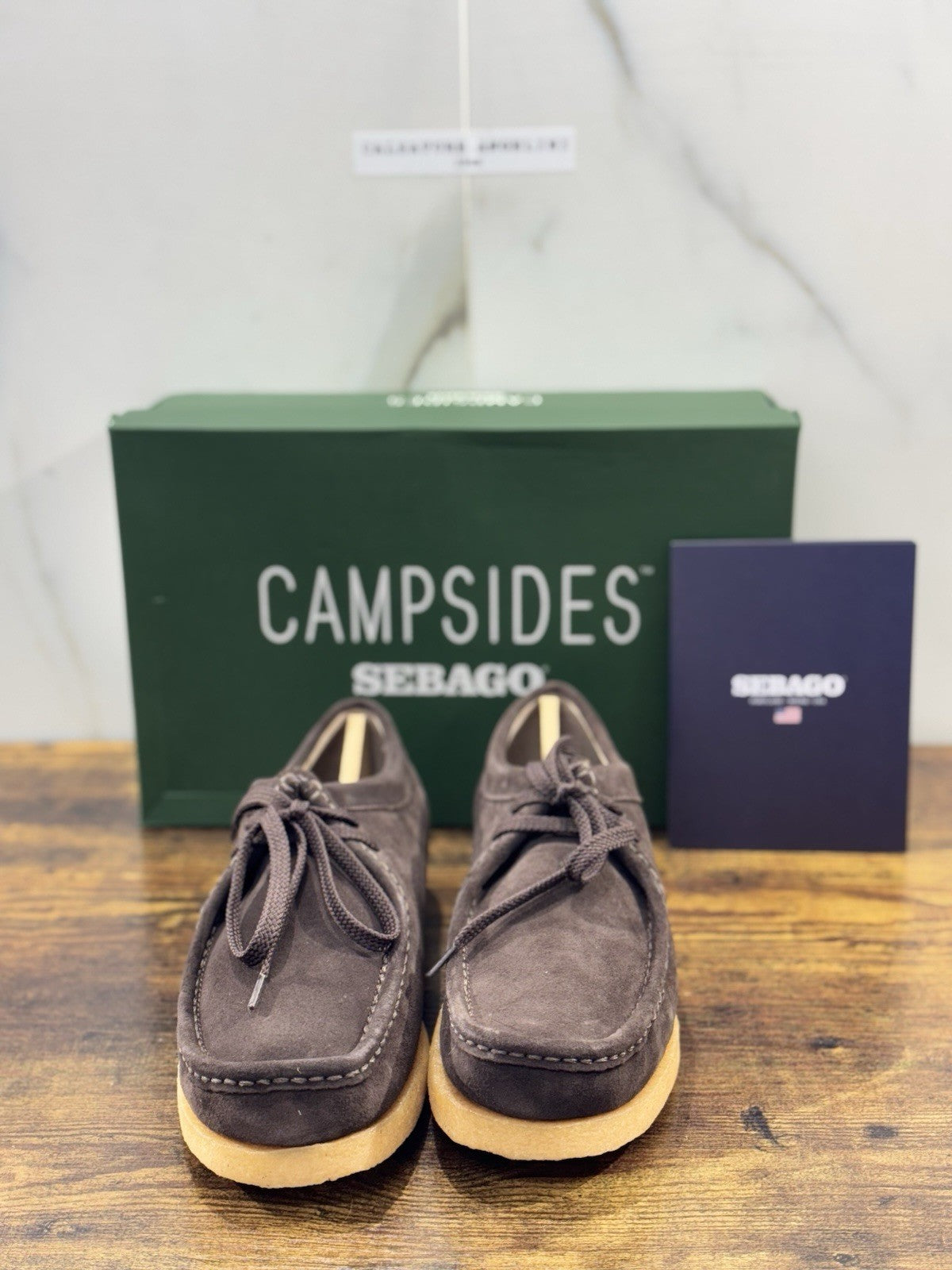 Sebago Koala  Pelle Suede Brown Scarpa Uomo Icon Sebago 41.5