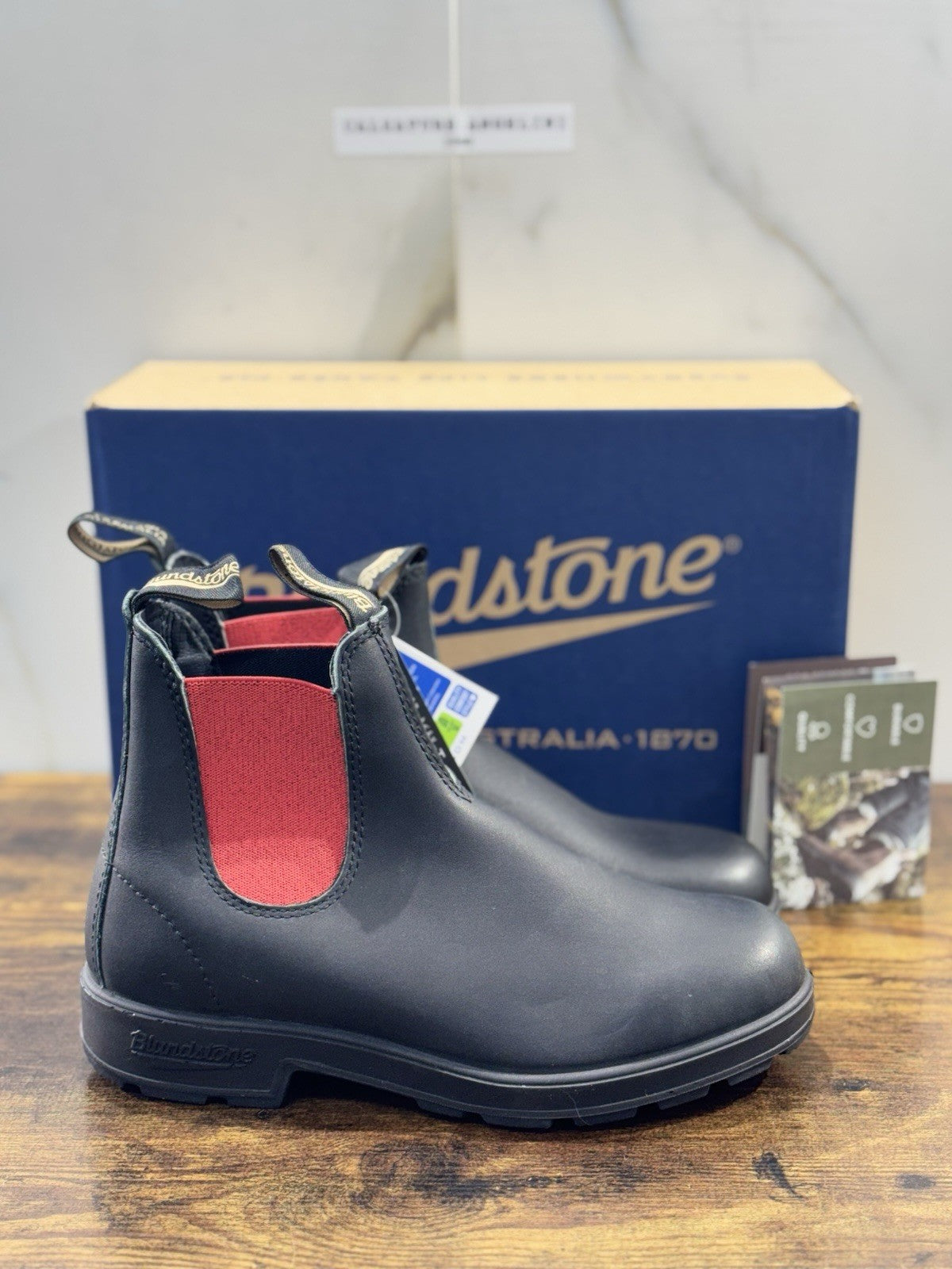 Blundstone Donna Chelsea Boot Pelle Nero 508  Casual 34.5