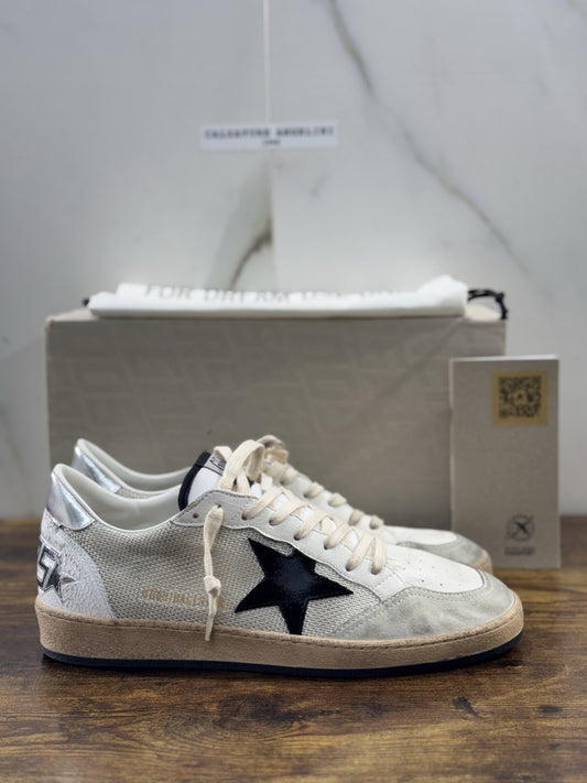 Golden Goose Ball Star Sneaker Uomo White Black    Luxury Casual Golden Goose 40