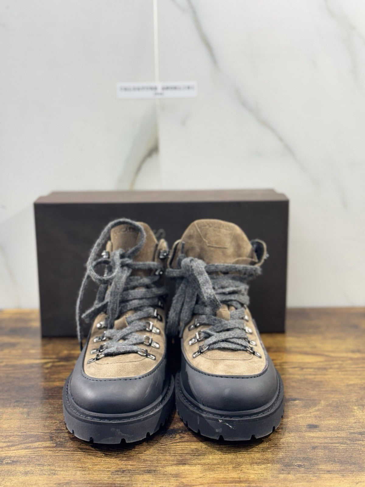 Doucal’s Stivaletto Uomo Pedula  Suede Cacao Fondo Roccia Extra Light Causal 41