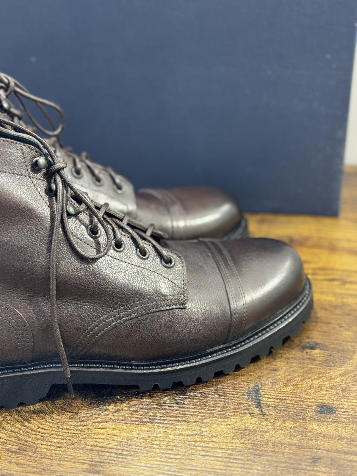Seboy’s Anfibio Uomo Pelle Marrone Fondo Vibram Extra Light 44