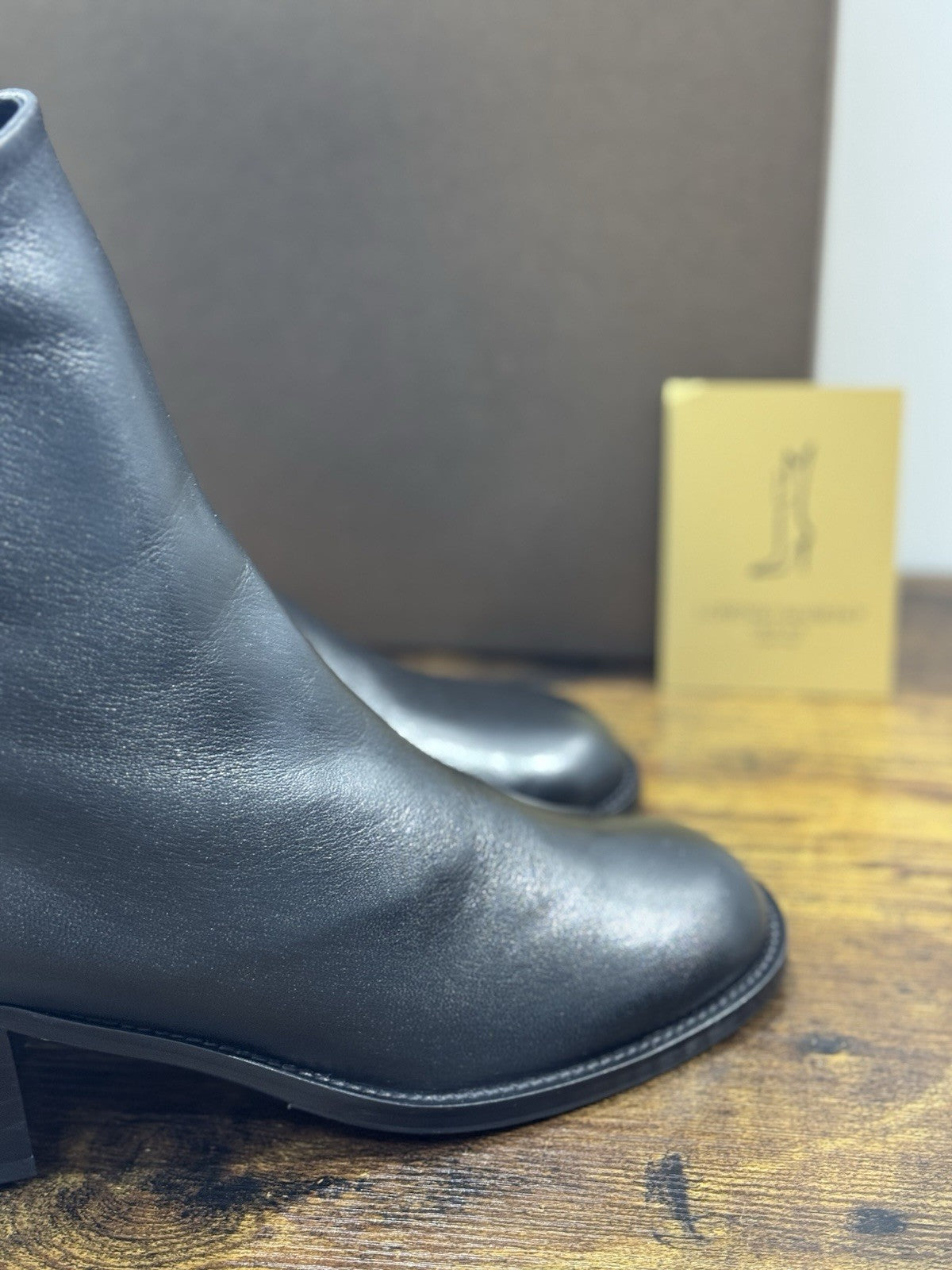 Lorenzo Masiero Artigiani Veneziani Stivaletto  Nappa  Fondo Vibram 40