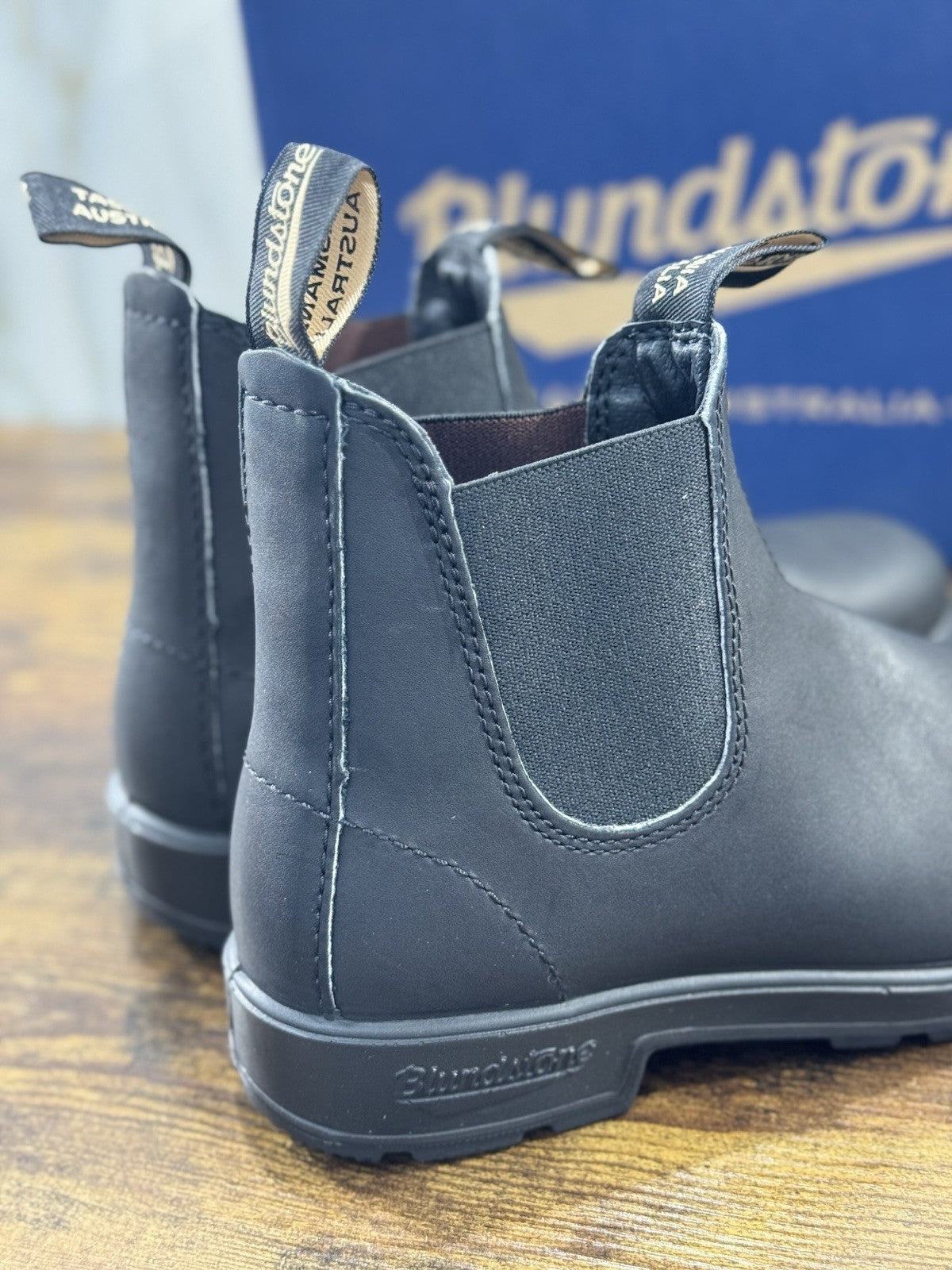 Blundstone Donna Chelsea Boot Pelle Nero 510 Casual 37.5