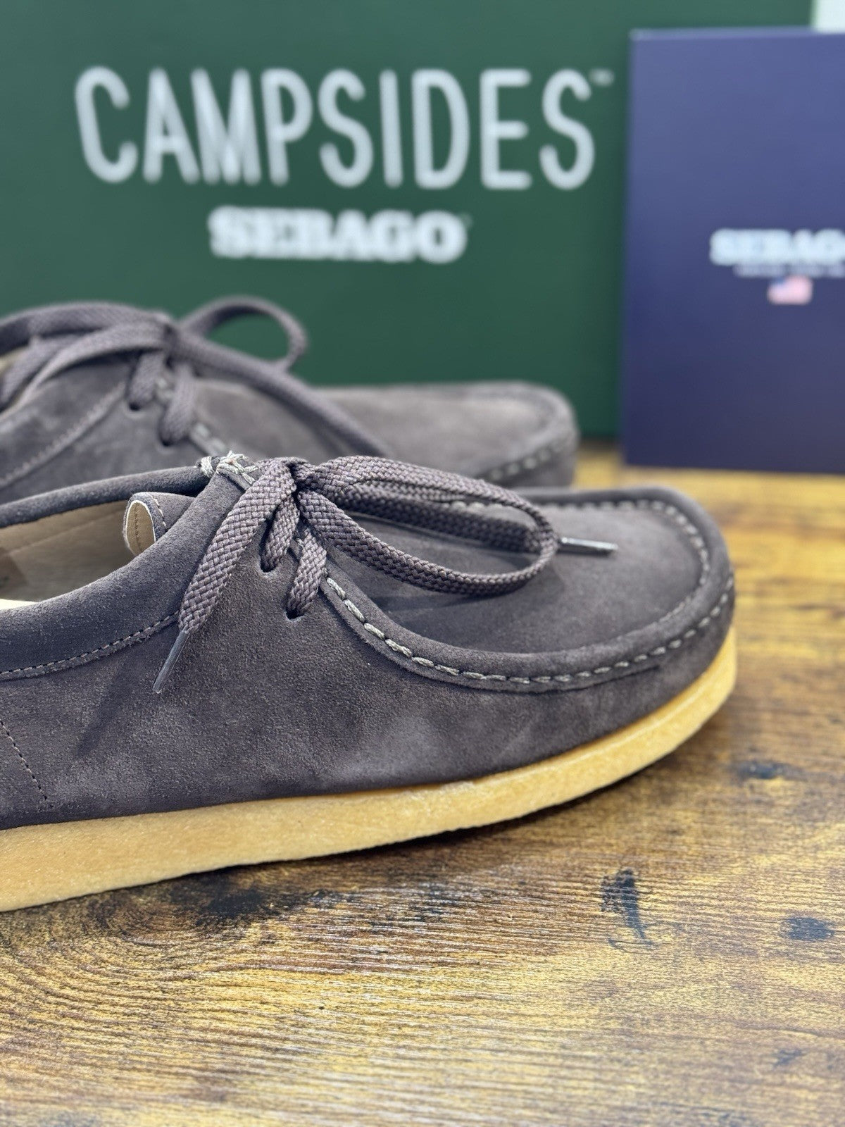 Sebago Koala  Pelle Suede Brown Scarpa Uomo Icon Sebago 41.5