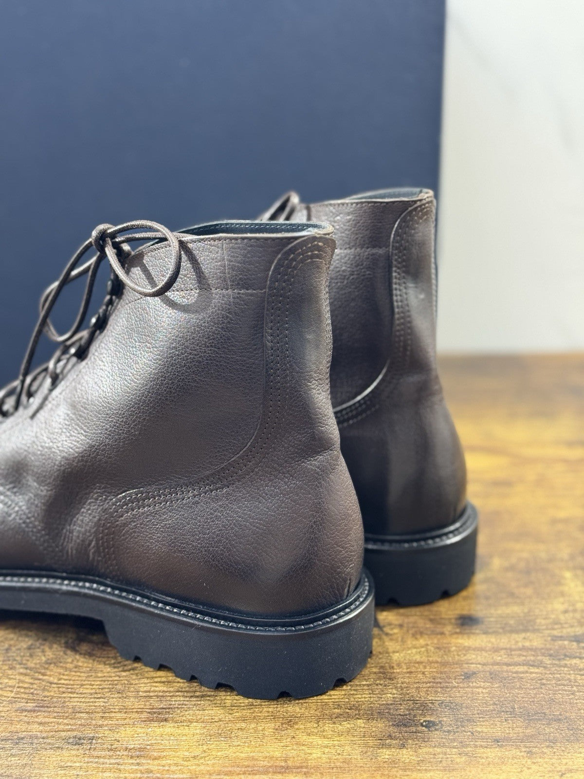 Seboy’s Anfibio Uomo Pelle Marrone Fondo Vibram Extra Light 44