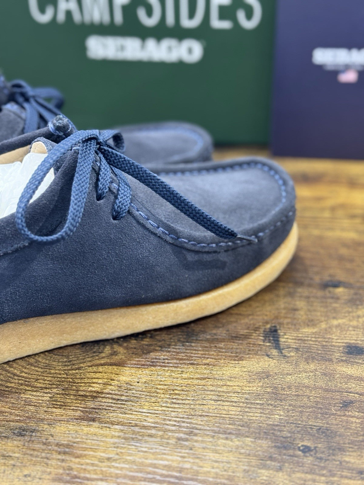Sebago Koala  Pelle Suede Blu   Scarpa Uomo Icon Sebago 44