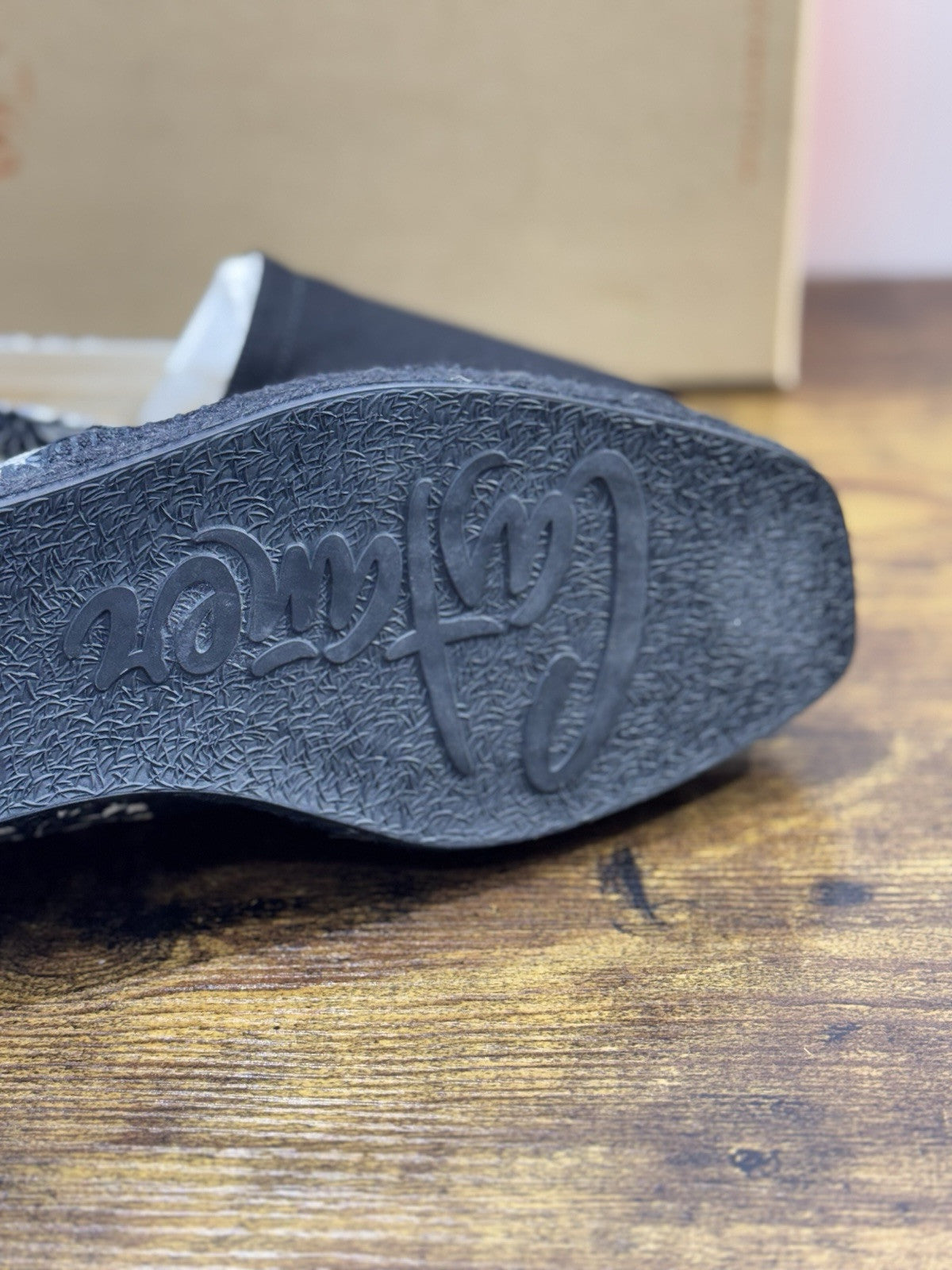 Castagner Espadrillas Uomo Mocassino Cotone Nero Fiore 42