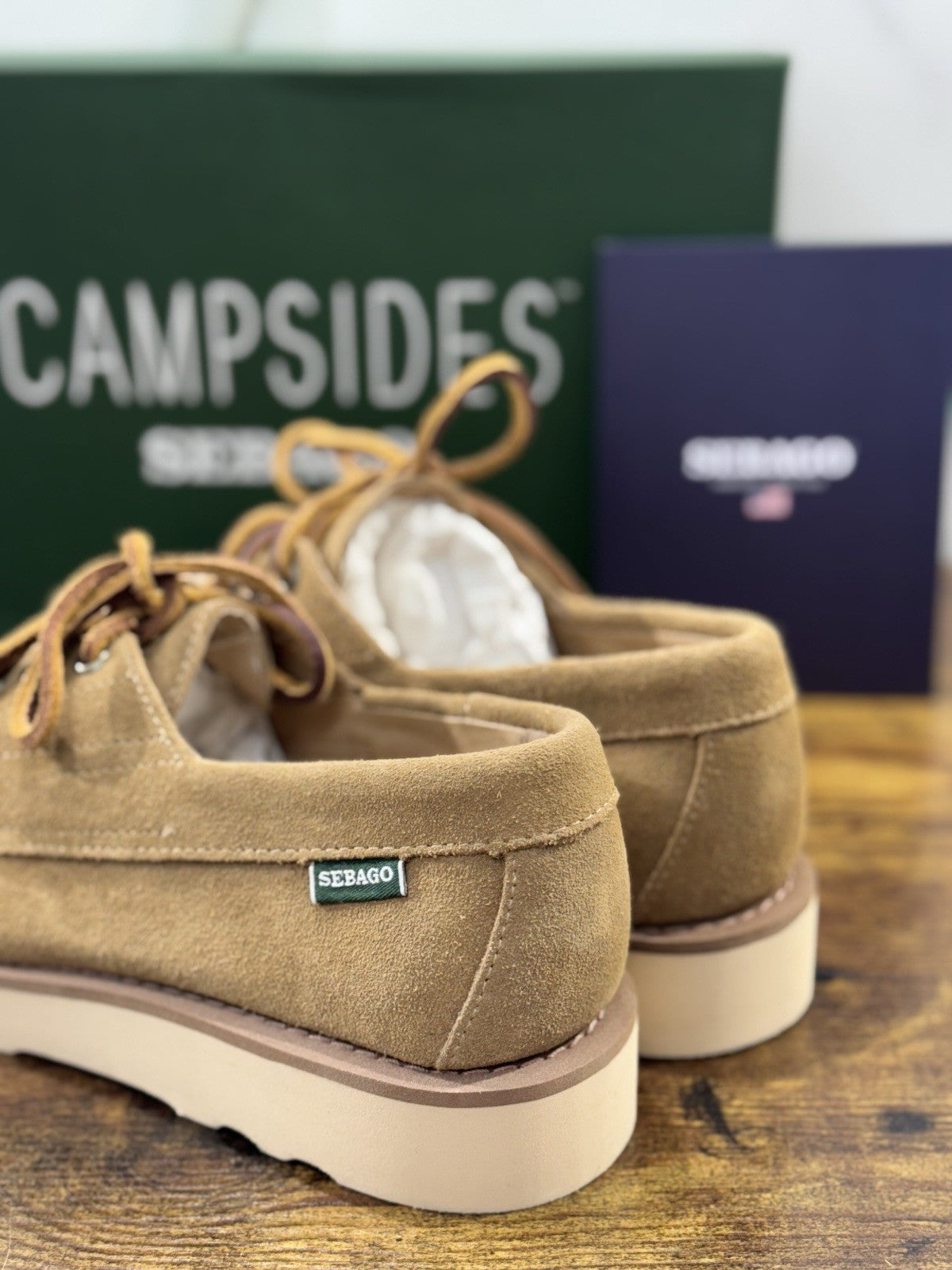 Sebago Askookfield Suede Beige Scarpa Uomo Icon Sebago 43.5