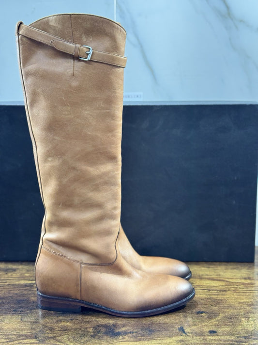Strategia Stivale Donna Pelle Sughero Luxury Made In Italy Boot Strategia 39