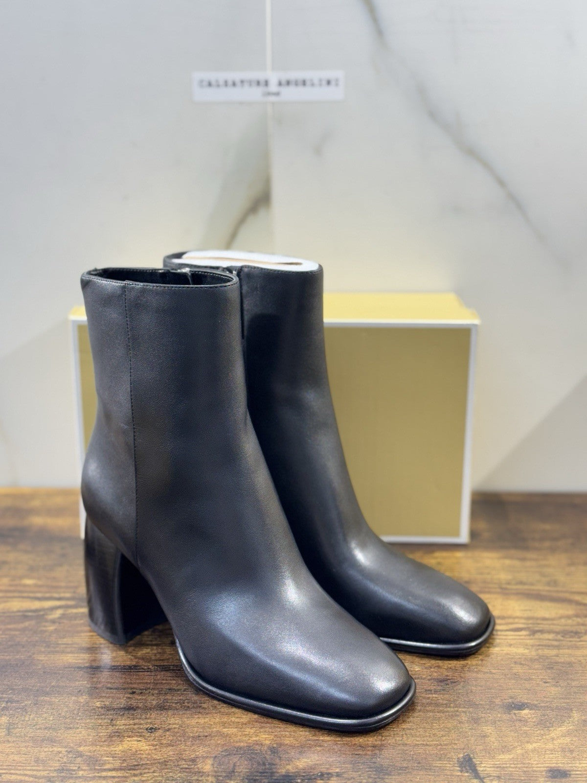 Michael Kors Stivaletto donna Maude   bootie pelle Nero  casual 38