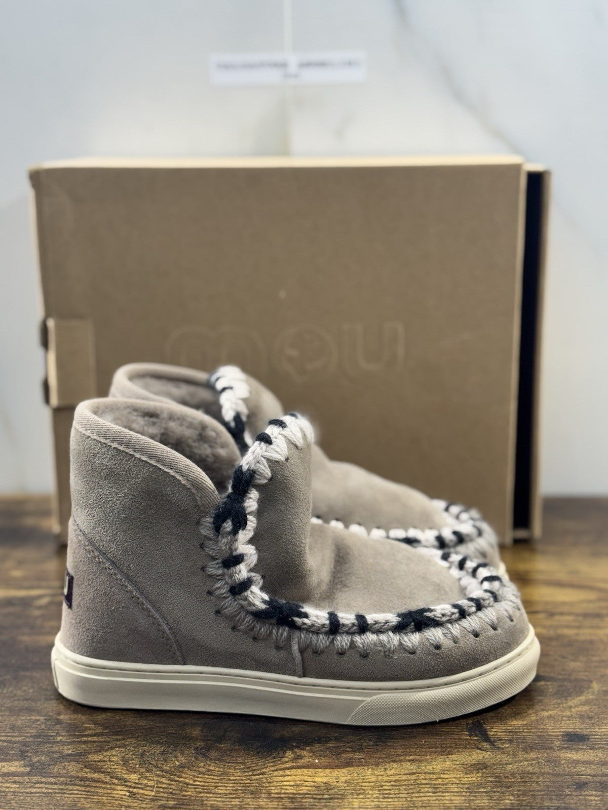 Mou eskimo Sneaker Suede Fango Casual Mou Woman Boot  Stelle 36
