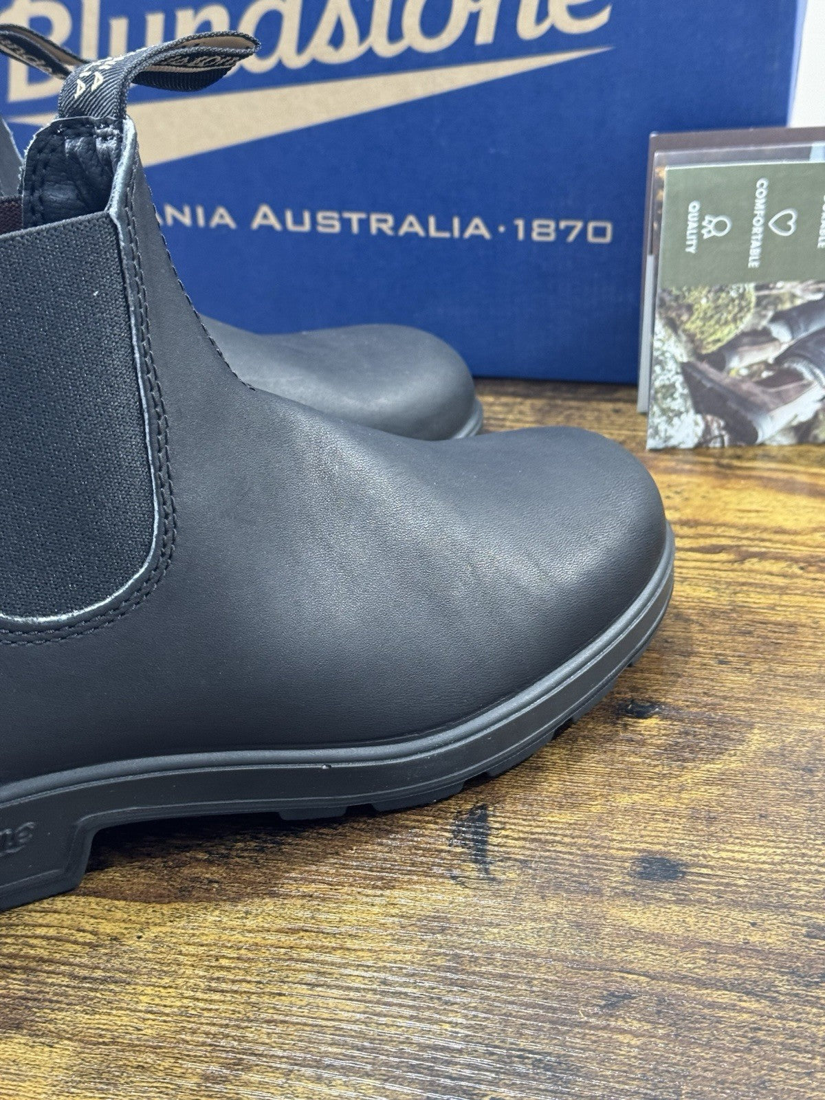 Blundstone Donna Chelsea Boot Pelle Nero 510 Casual 37.5
