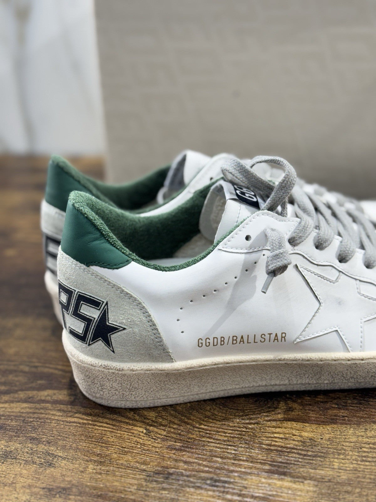 Golden Goose Ball Star Sneaker Uomo White Green    Luxury Casual Golden Goose 41