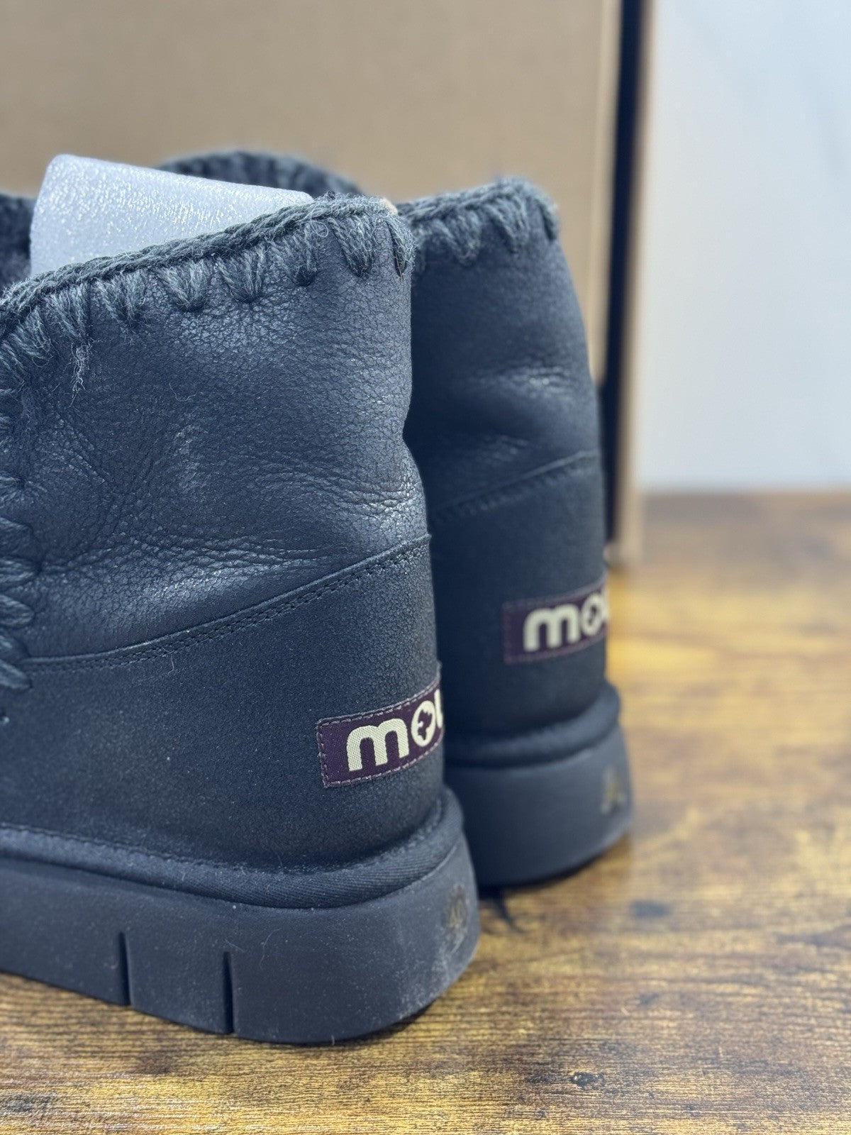 Mou eskimo 18 Bounce  Mou Woman Boot  Suede Nero 40