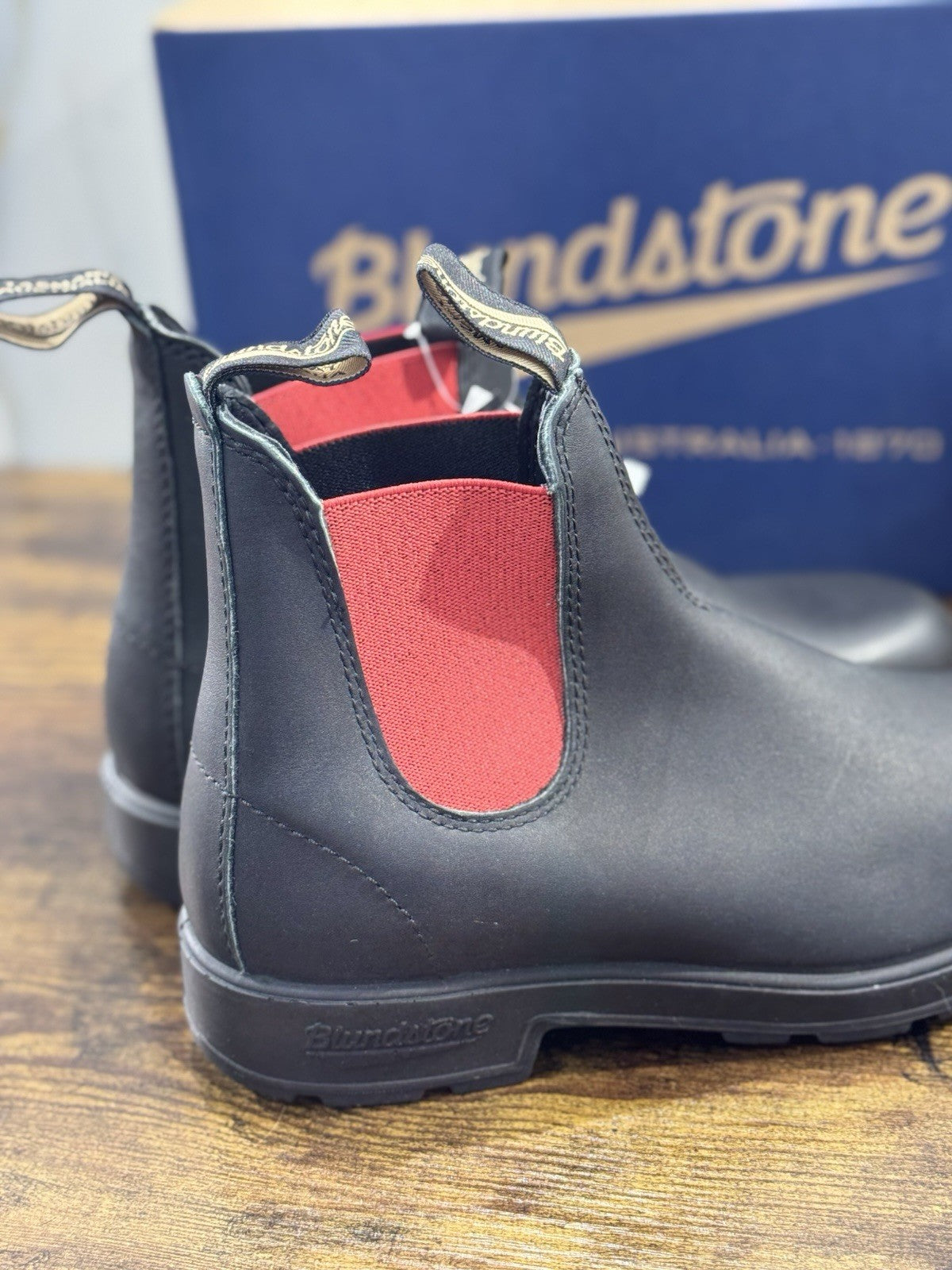 Blundstone Donna Chelsea Boot Pelle Nero 508  Casual 34.5
