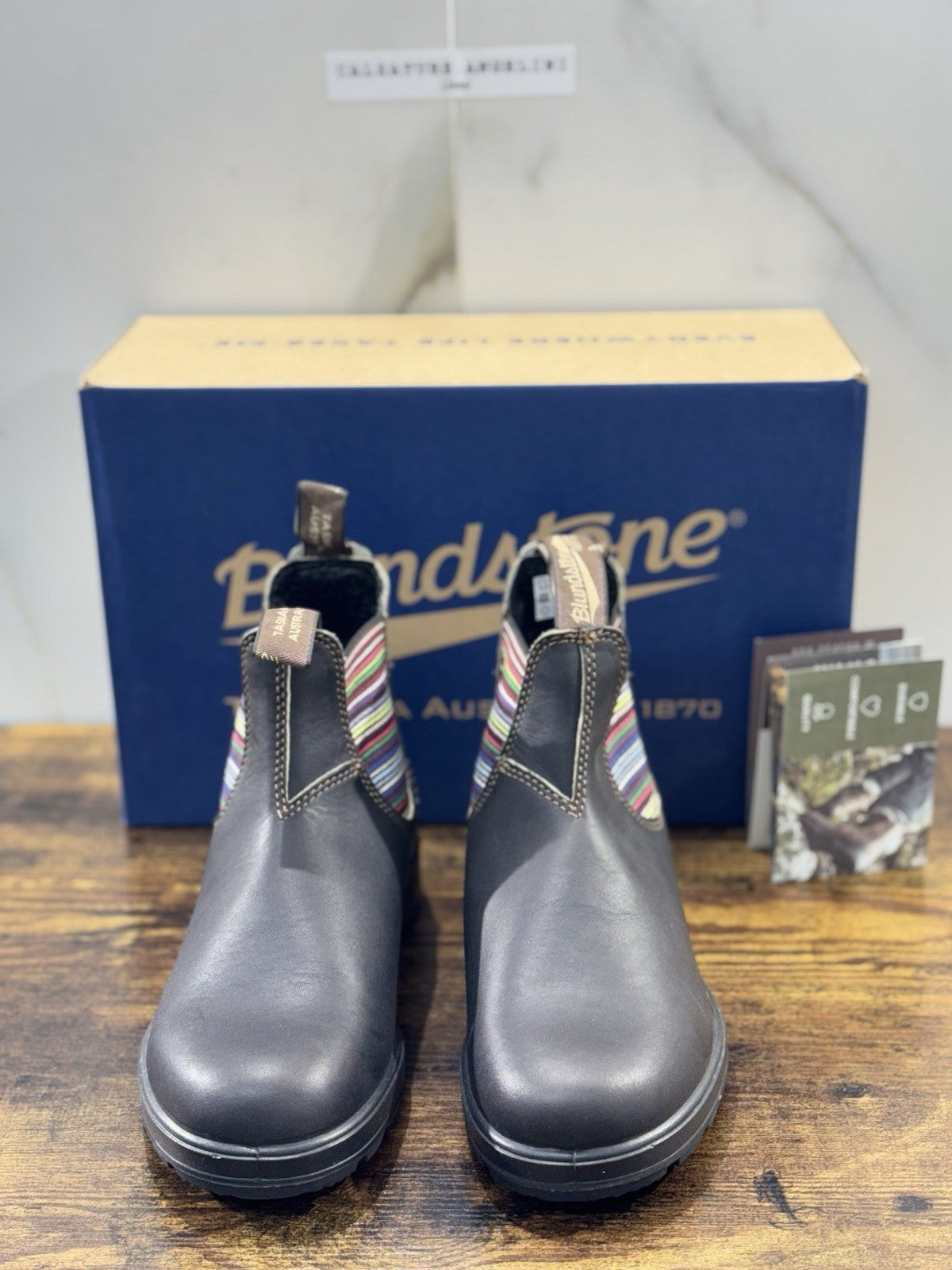 Blundstone Donna Chelsea Boot Pelle Marrone 1409     Casual 35.5