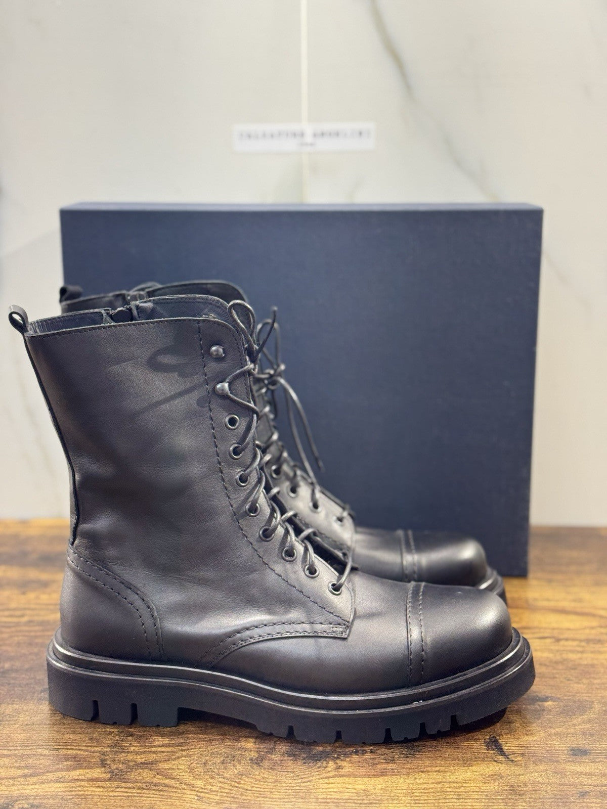 Seboy’s Anfibio Donna Pelle Nero  Casual Woman Boot 40