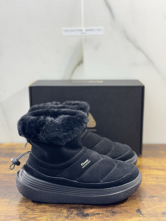 Flower Mountain Fami Mid Boot  Black Sherling Mountain Boot  Donna 36