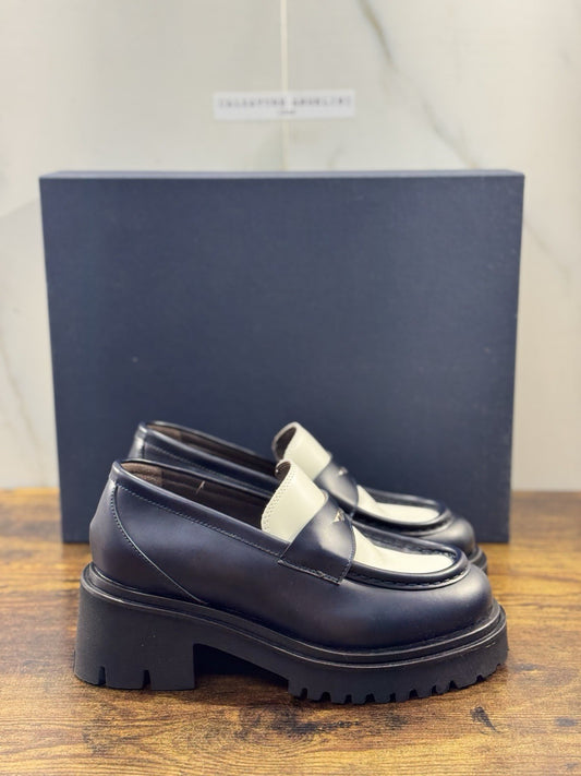 Seboy’s Mocassino  Donna Pelle Blu   Casual Woman Loafer 40