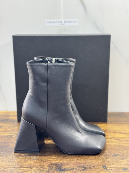 Vic Matie’ Stivaletto donna Suede Nero Tacco  casual boot donna 37