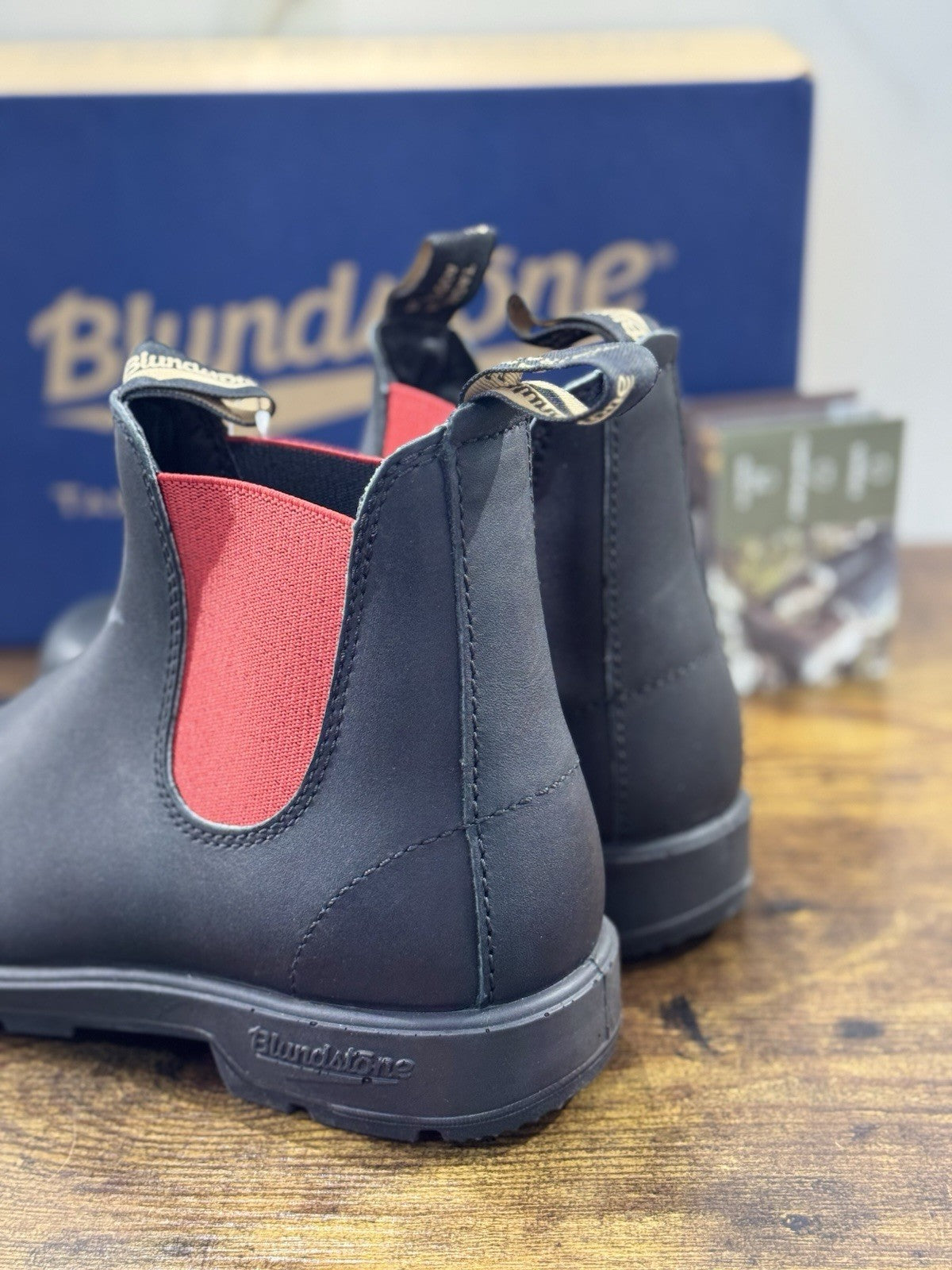 Blundstone Donna Chelsea Boot Pelle Nero 508  Casual 34.5