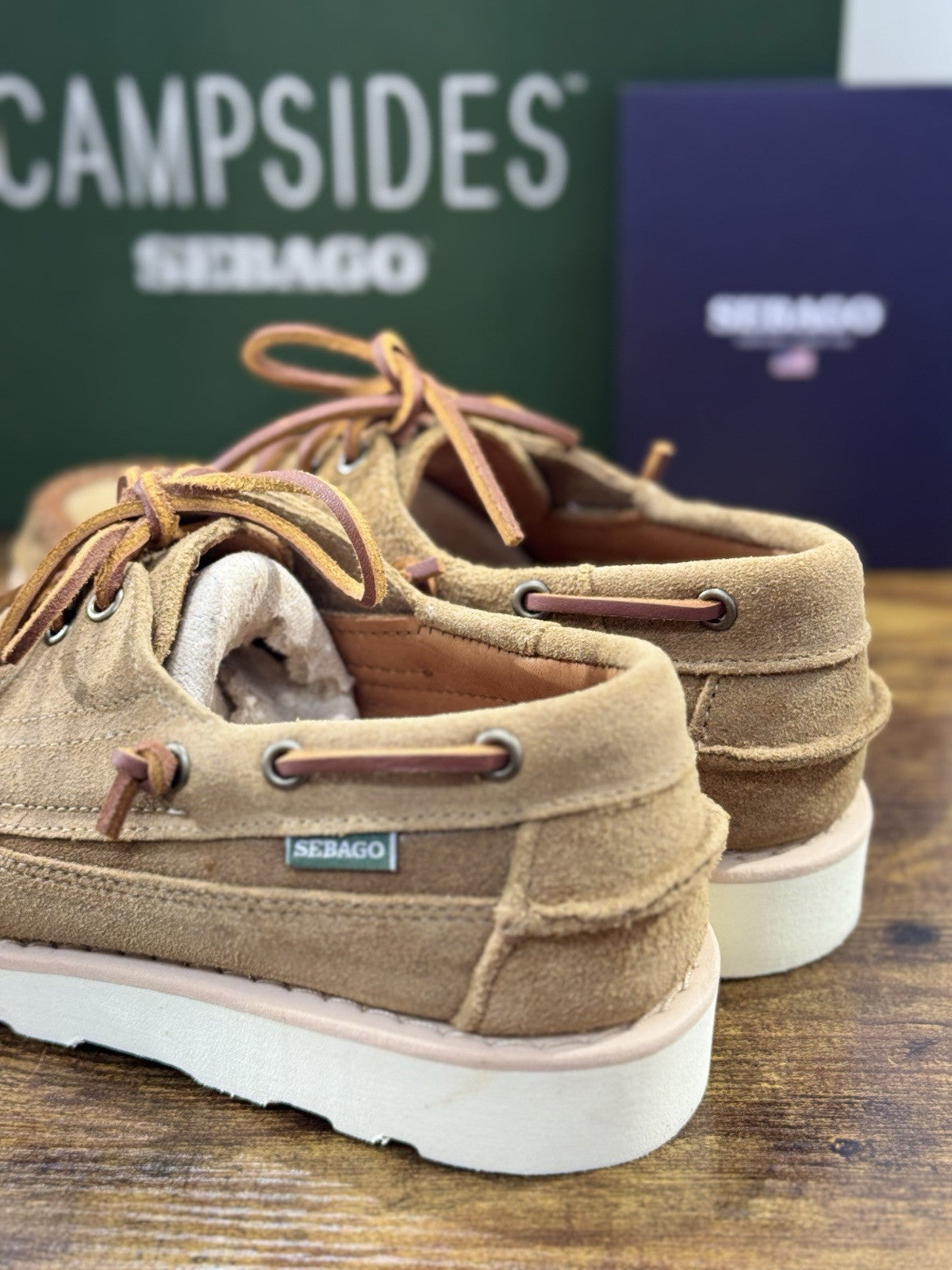 Sebago Keuka Oil Beige Scarpa Uomo Icon Sebago 41.5