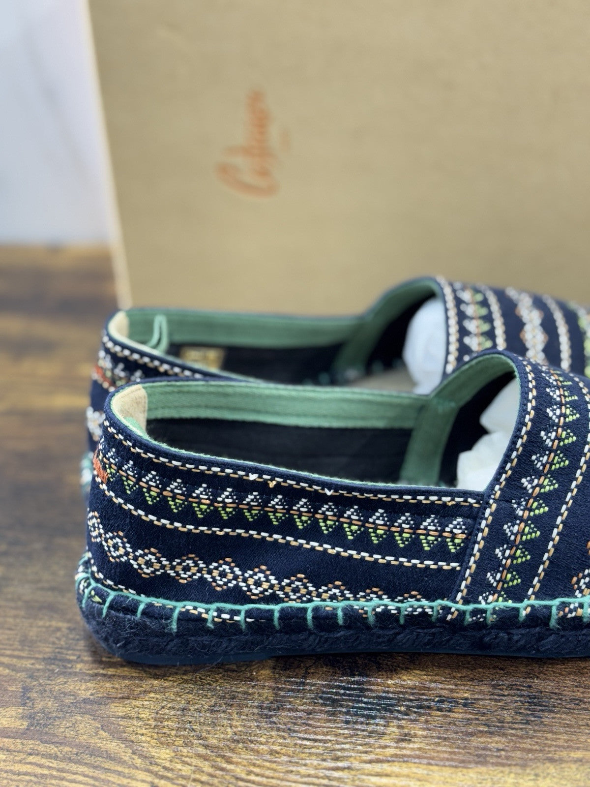 Castagner Espadrillas Uomo Mocassino Blu Fantasy 44