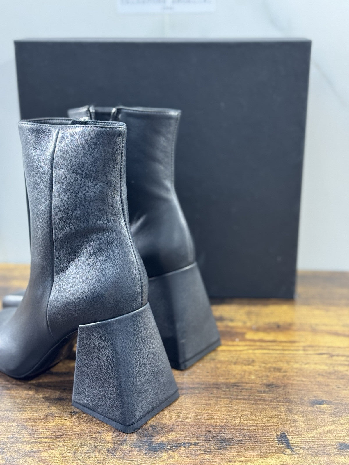 Vic Matie’ Stivaletto donna Suede Nero Tacco  casual boot donna 37
