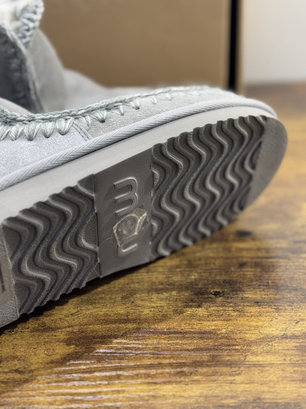 Mou eskimo 18 Cm Suede Grigio Perla  Casual Mou Woman Boot  41