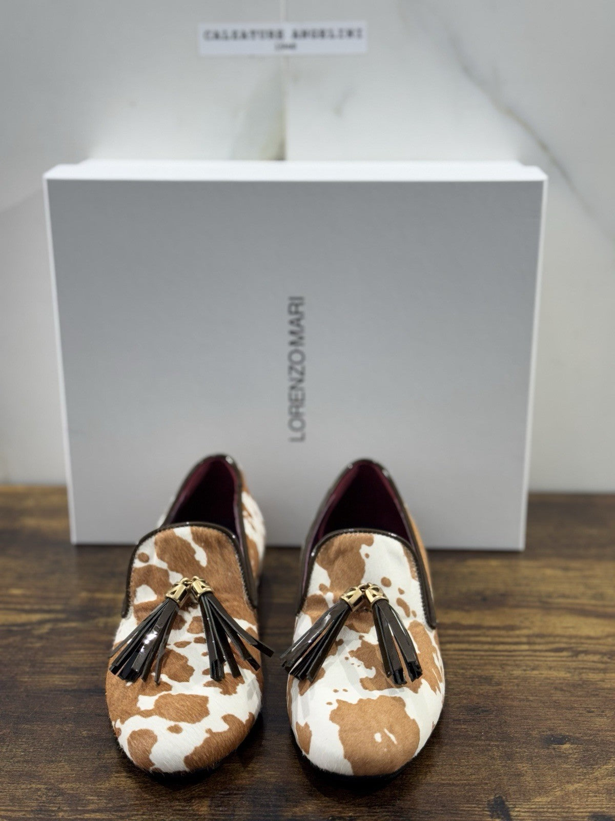 Lorenzo Mari Mocassino Donna Calla  Cavallino Mucca 36