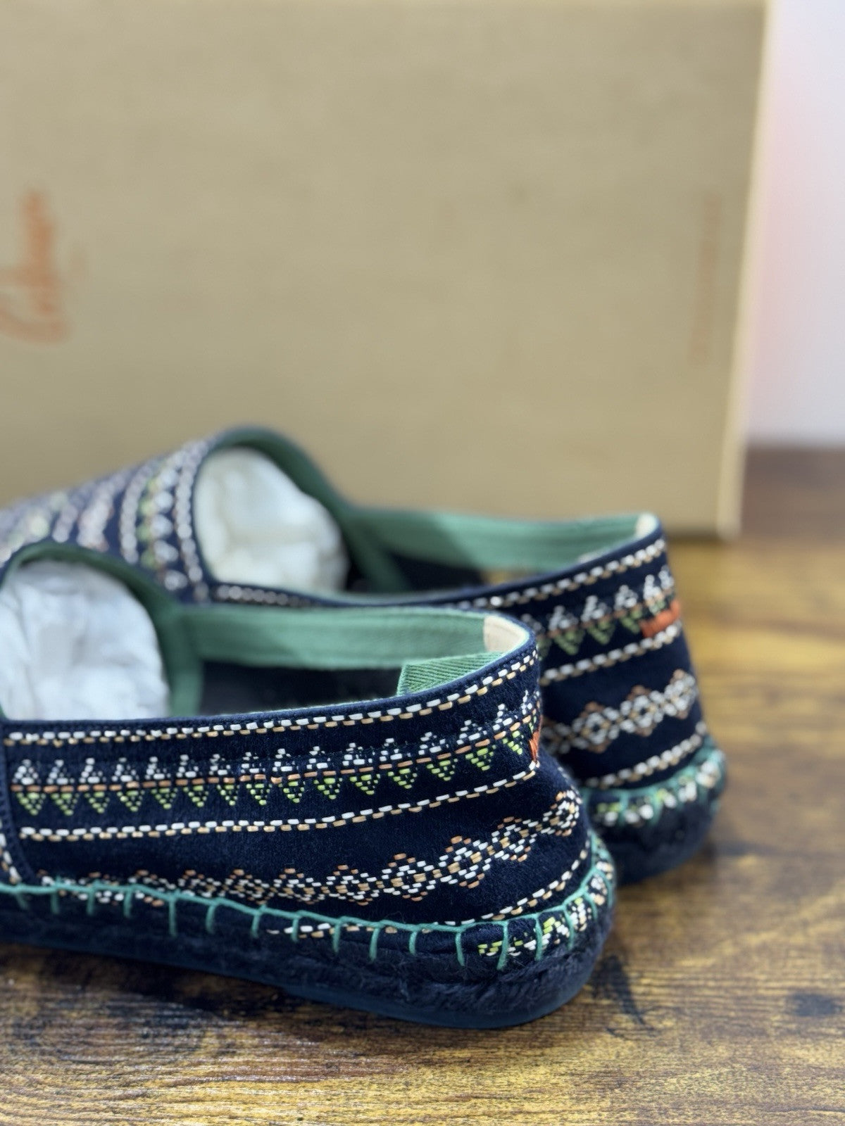 Castagner Espadrillas Uomo Mocassino Blu Fantasy 44