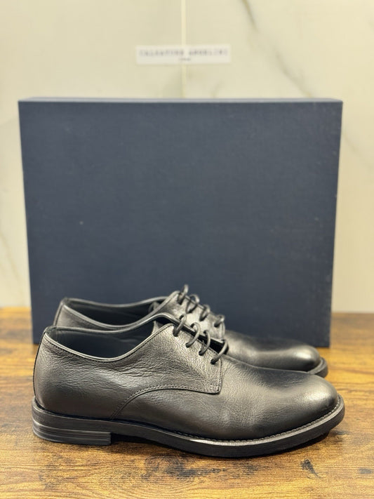 Seboy’s Scarpa  Derby Uomo Pelle Nero  Casual Men Shoes 40