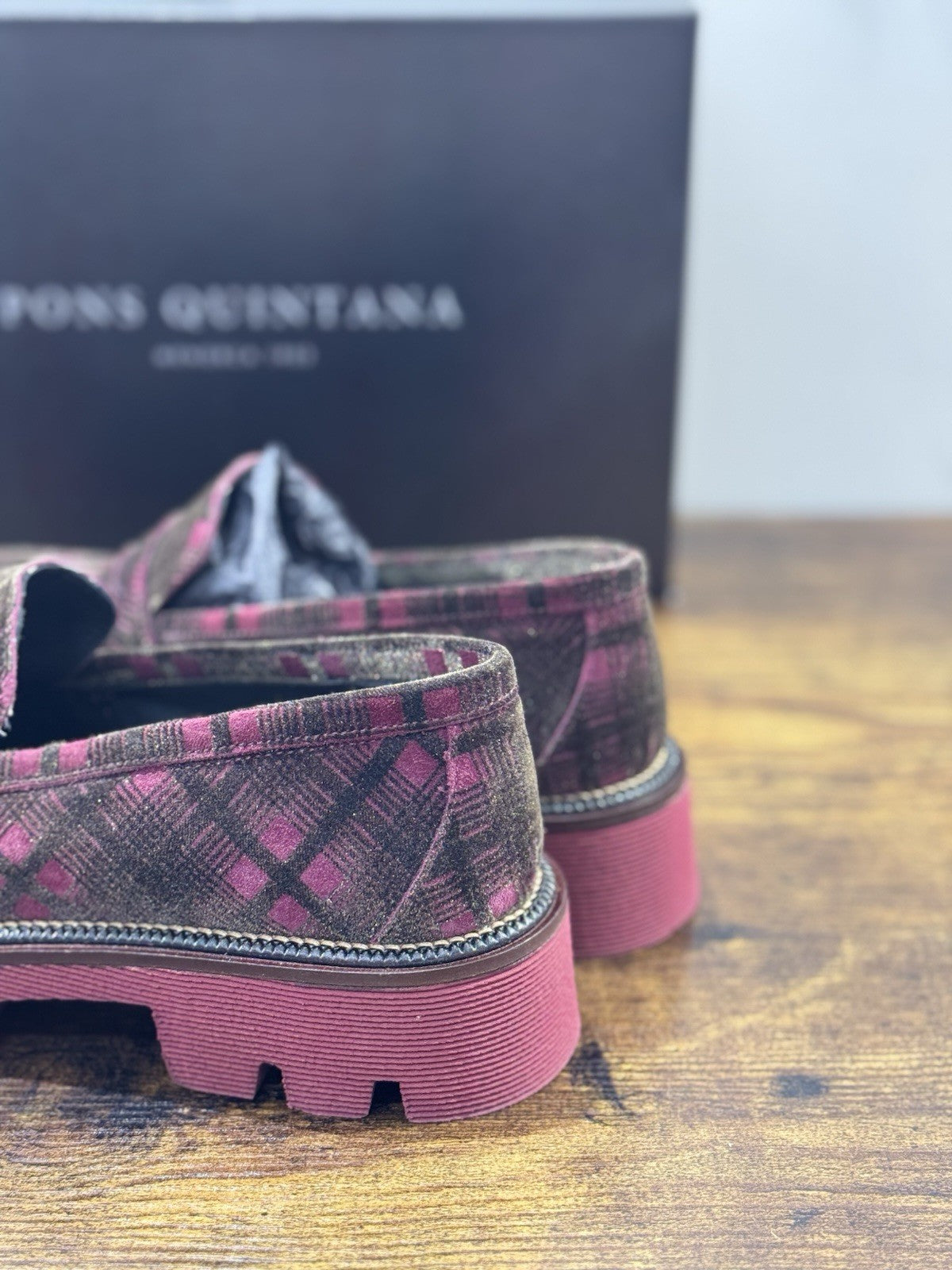 Pons Quintana Mocassino  Donna Prugna  Casual Woman 40