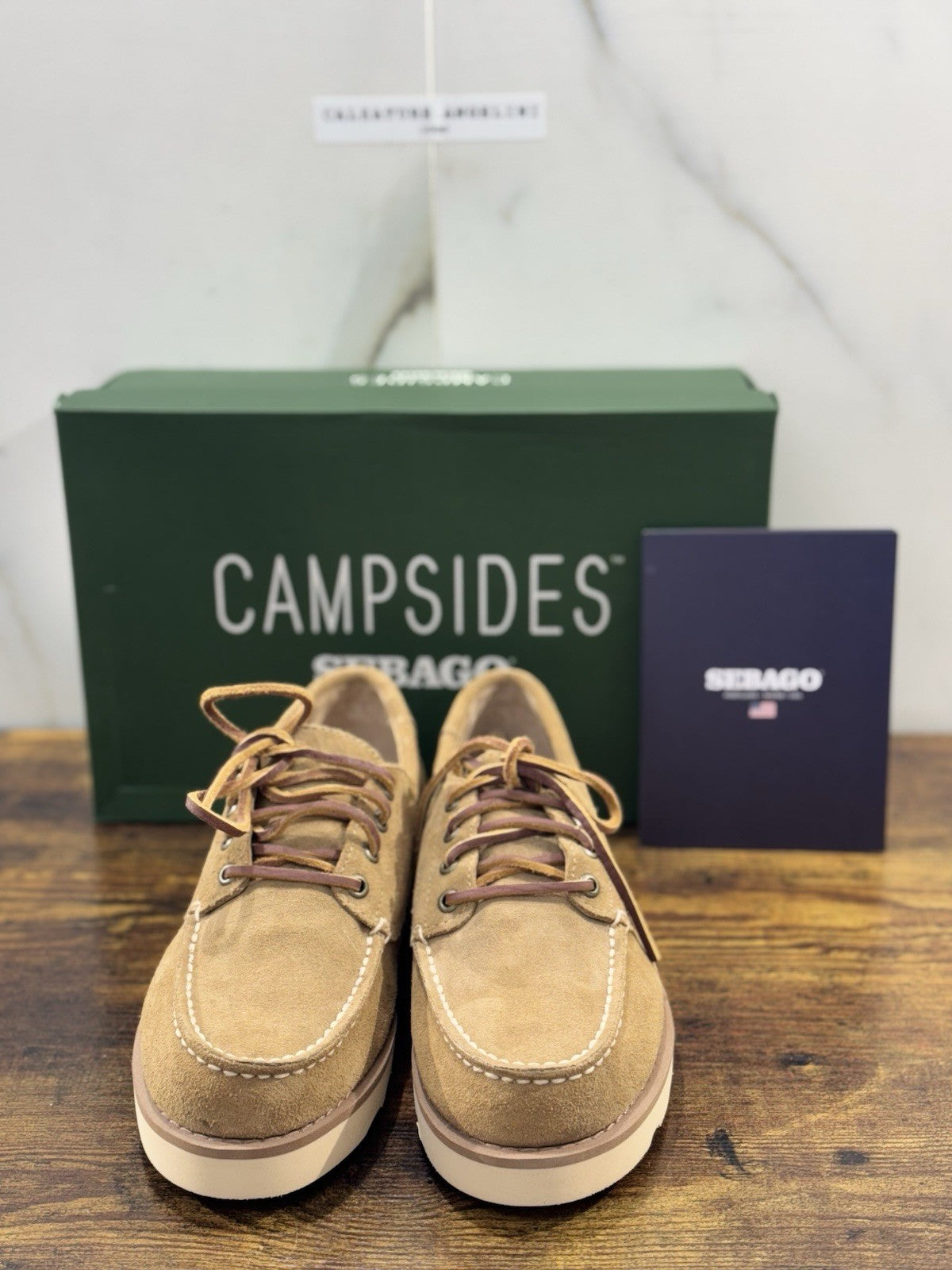 Sebago Askookfield Suede Beige Scarpa Uomo Icon Sebago 43.5