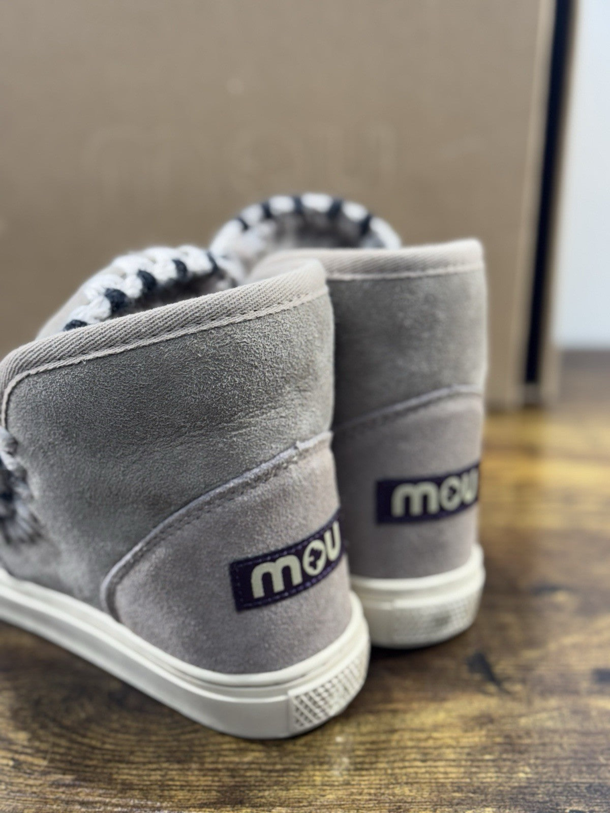Mou eskimo Sneaker Suede Fango Casual Mou Woman Boot  Stelle 36