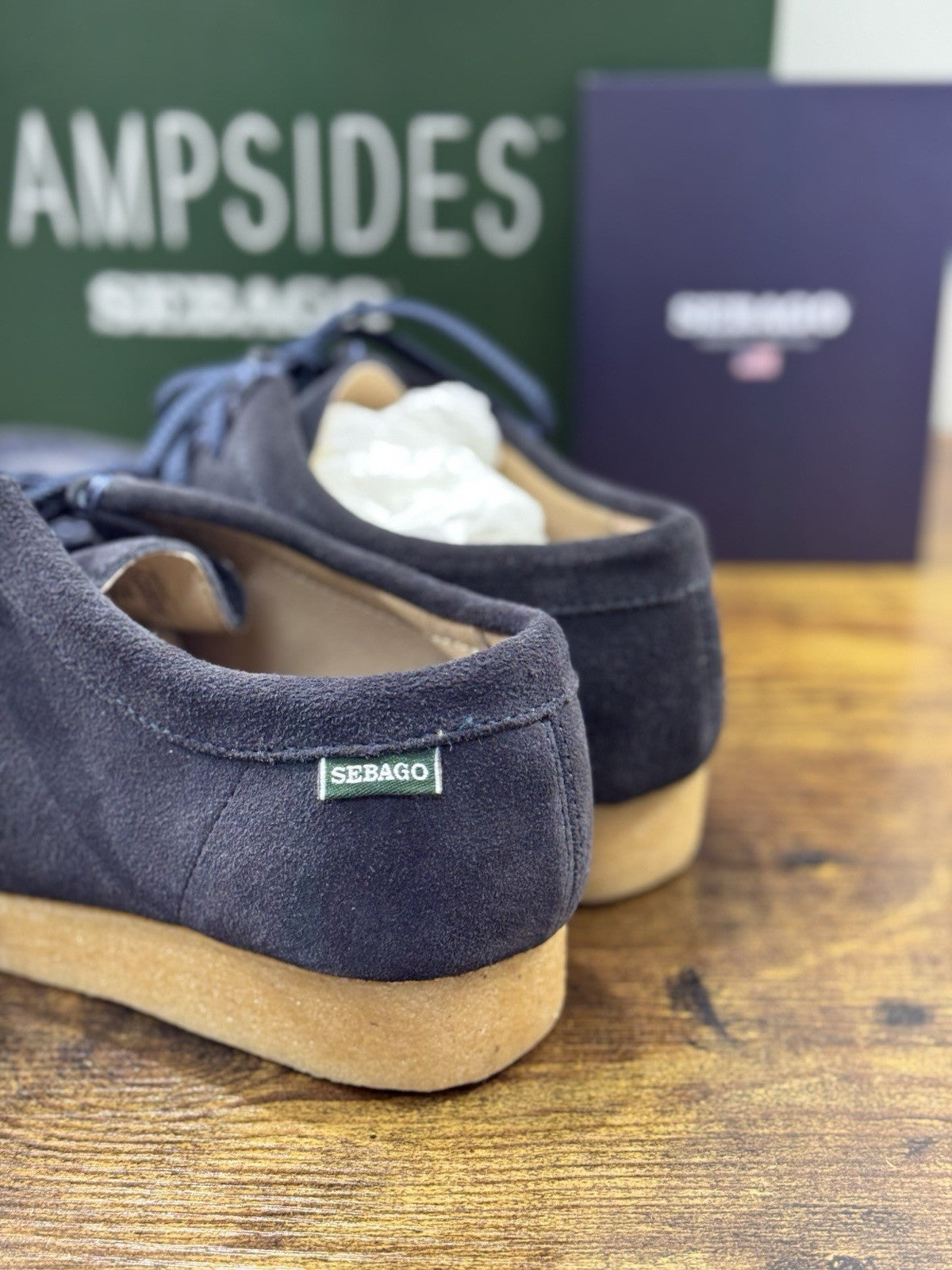 Sebago Koala  Pelle Suede Blu   Scarpa Uomo Icon Sebago 41.5