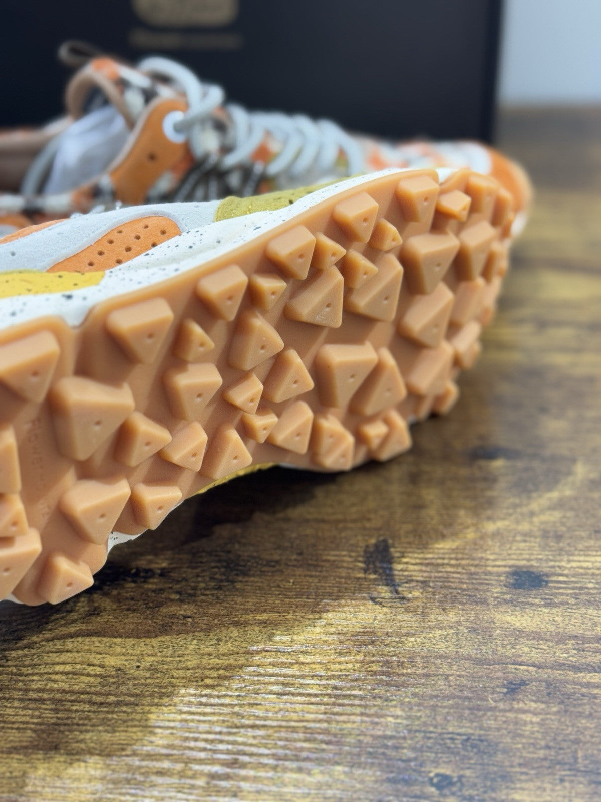 Flower Mountain Yamano 3 Orange Zucca Light Suede Pony  Causal Snekaer Donna 37