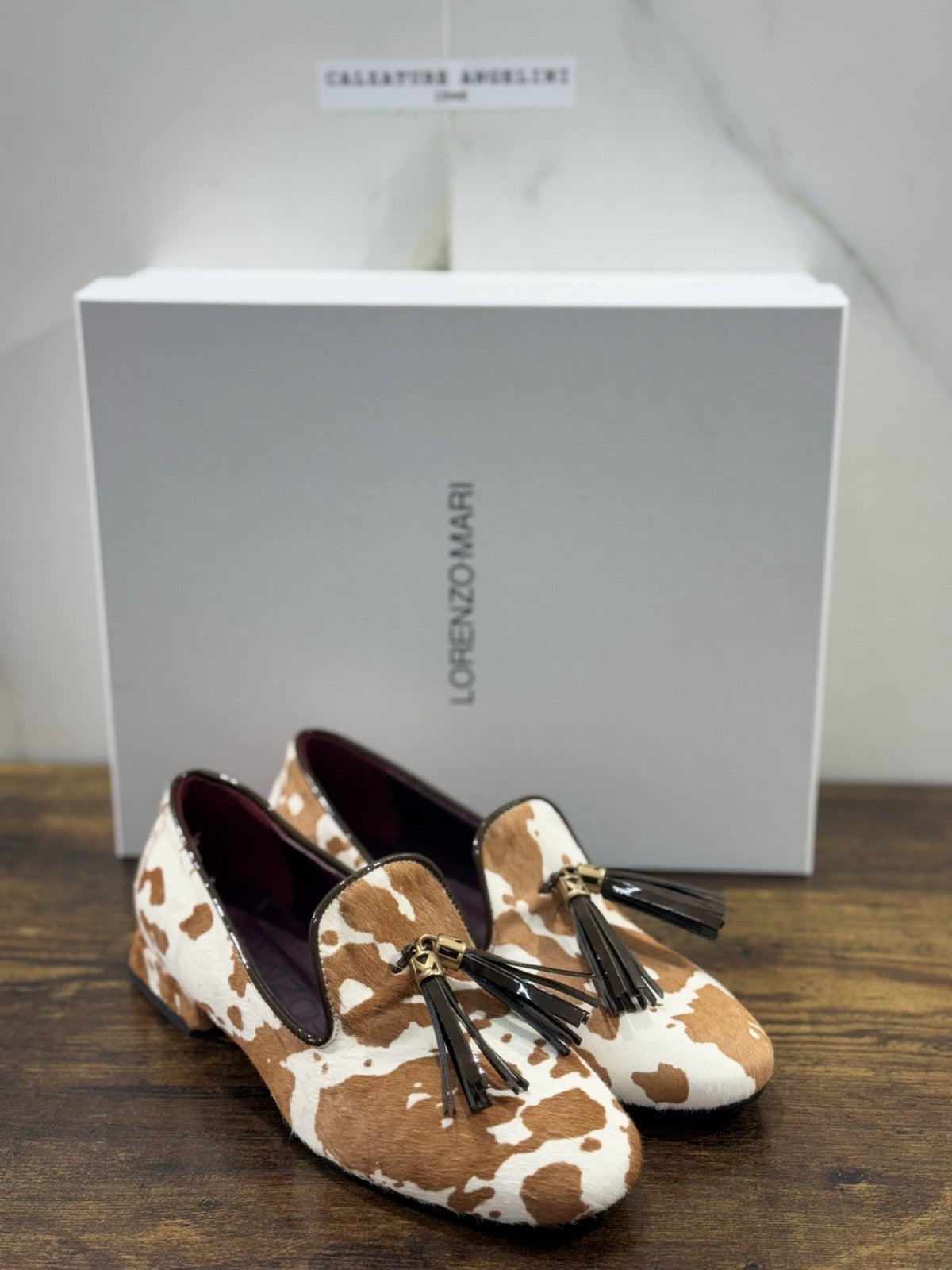 Lorenzo Mari Mocassino Donna Calla  Cavallino Mucca 36