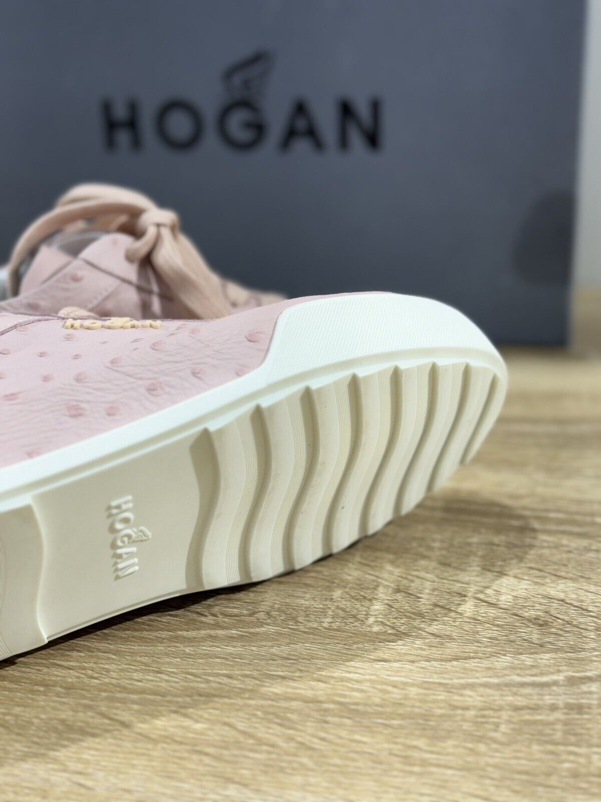 Hogan R320 Sneaker Donna Pelle Rosa  Casual Hogan Woman 36.5