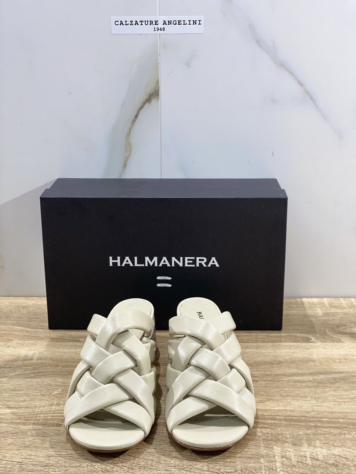 Halmanera Sandalo Donna Goss In Pelle Roccia Luxury Shoes 38