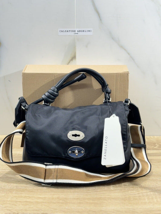 Zanellato Postina Tokyo S Lux Ethic Nero  Luxury Zanellato Bag Woman