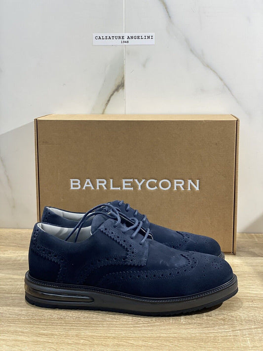 Barleycorn Air Brogue Uomo Pelle Suede Blu Extralight Casual Men Shoes 47