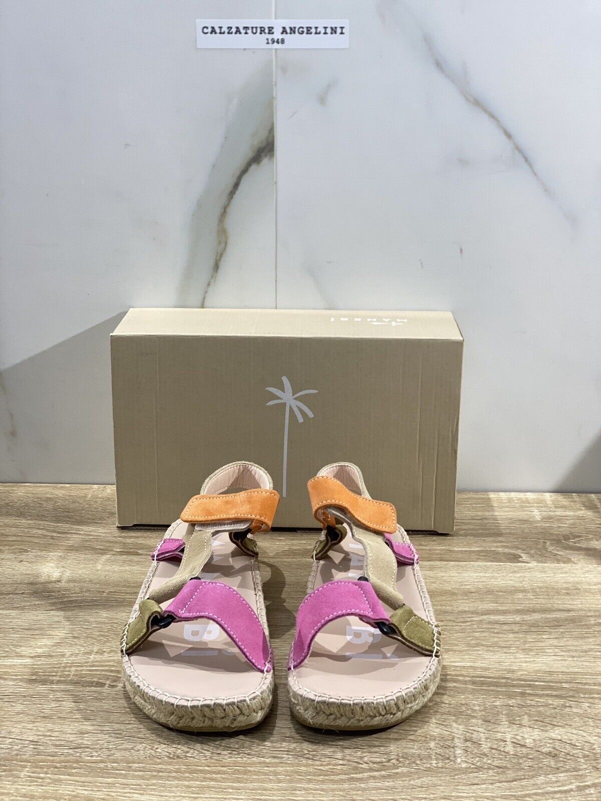 Manebi’ Sandalo Donna Espadrilles Multicolor Casual Summer Sandal 40